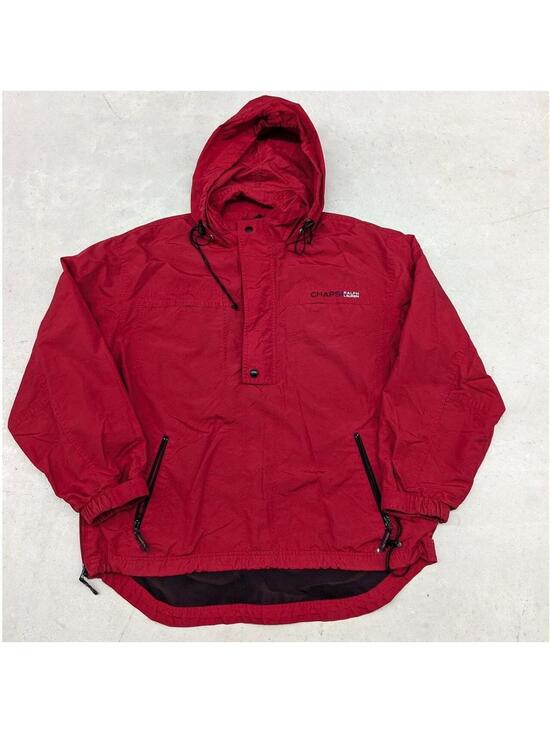 Chaps Other - Vintage 90s Chaps Ralph Lauren Red Heavy Anorak Jacket